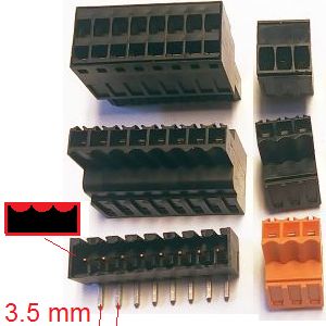 Std pluggable terminal block 3.5 solid